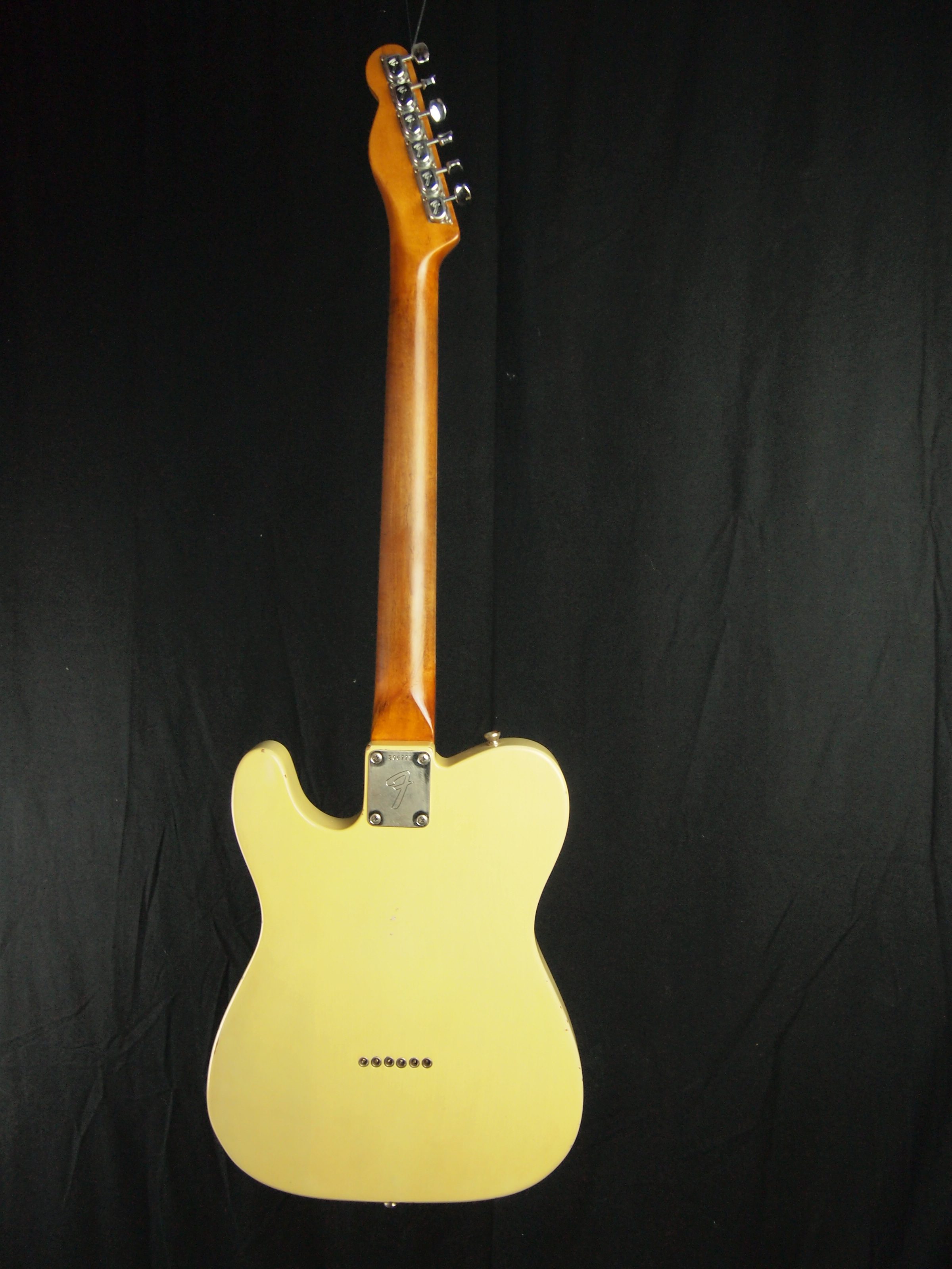 Lay's Guitar Shop yellow Telecaster refinish and relic | Akron, Ohio